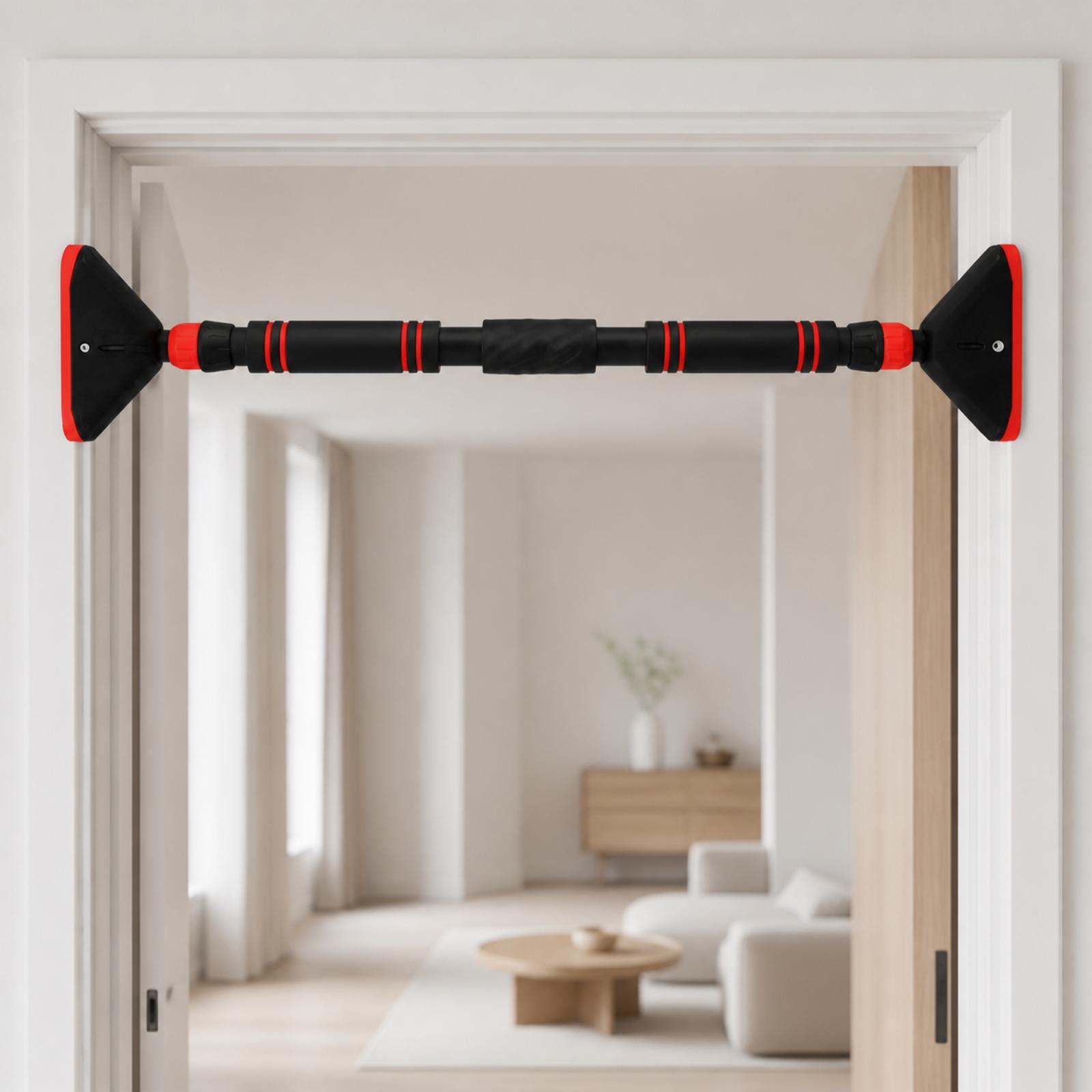 Door Pull Up Bar No Screw - عارضة سحب قابلة للتعديل للباب بدون