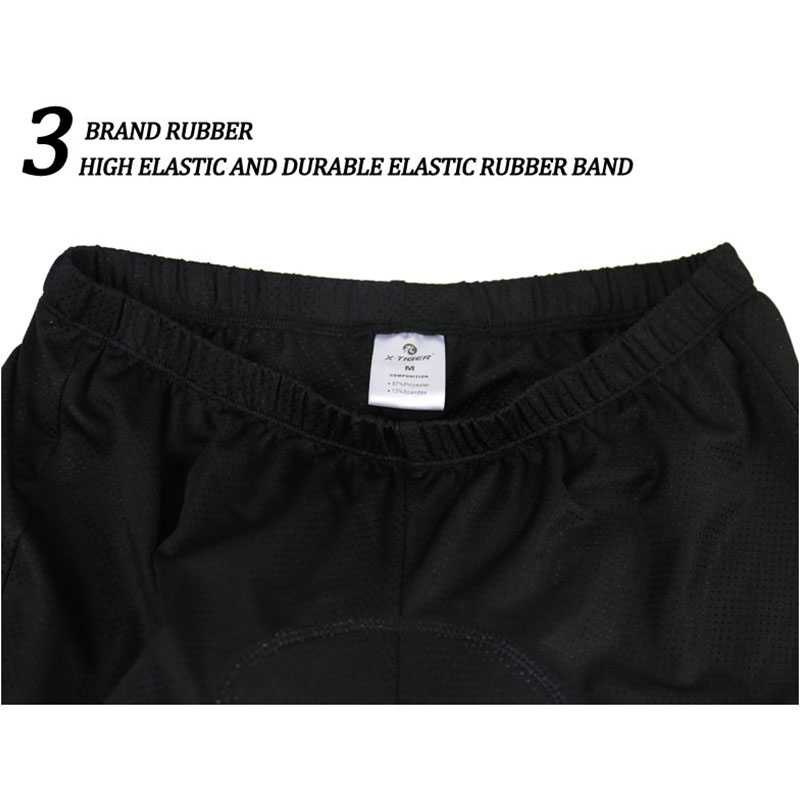 شورت دراجة X-Tiger شورت دراجة  - مراجعة Padded Cycling Shorts 5D Gel وسعره