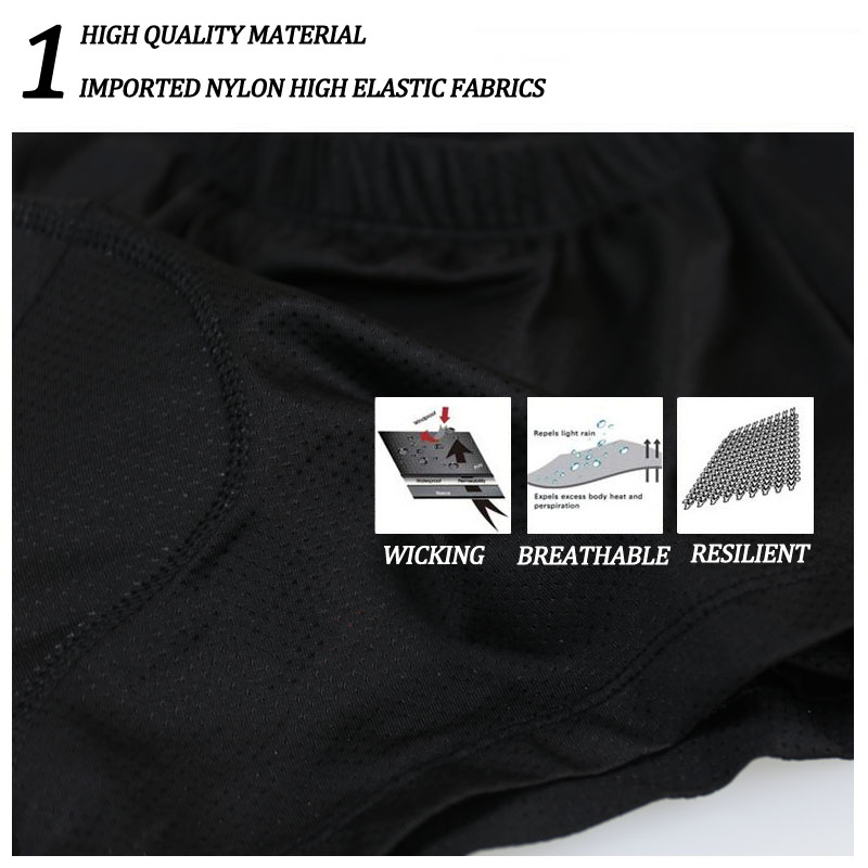 شورت دراجة X-Tiger شورت دراجة  - مراجعة Padded Cycling Shorts 5D Gel وسعره