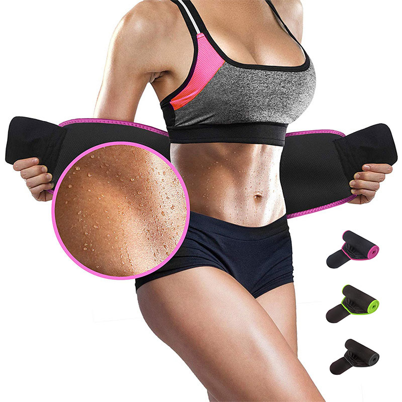 1 قطعة الخصر المتقلب حزام فقدا - مراجعة Sweat Waist Trainer Belt Neoprene وسعره