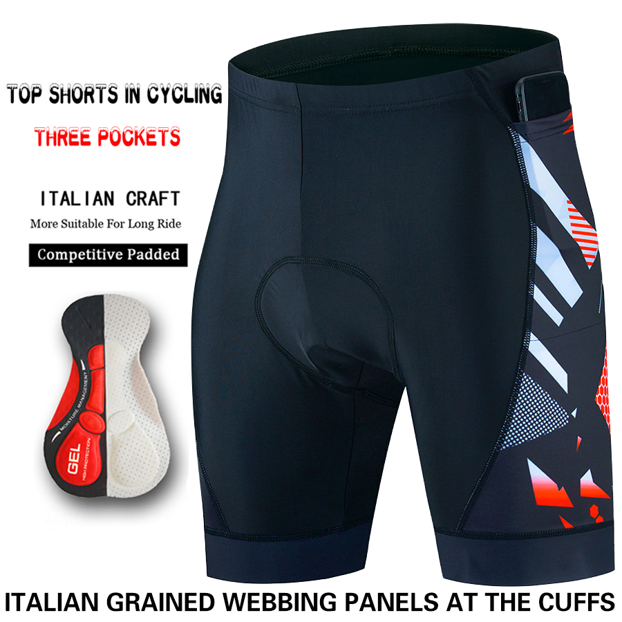 شورتات لركوب الدراجات من ثلاثة - مراجعة Padded Cycling Shorts 5D Gel وسعره